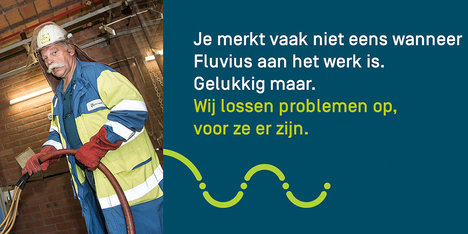 Je merkt vaak niet eens wanneer Fluvius aan het werk is