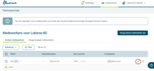 Wijzigen medewerker Wijzigen medewerker